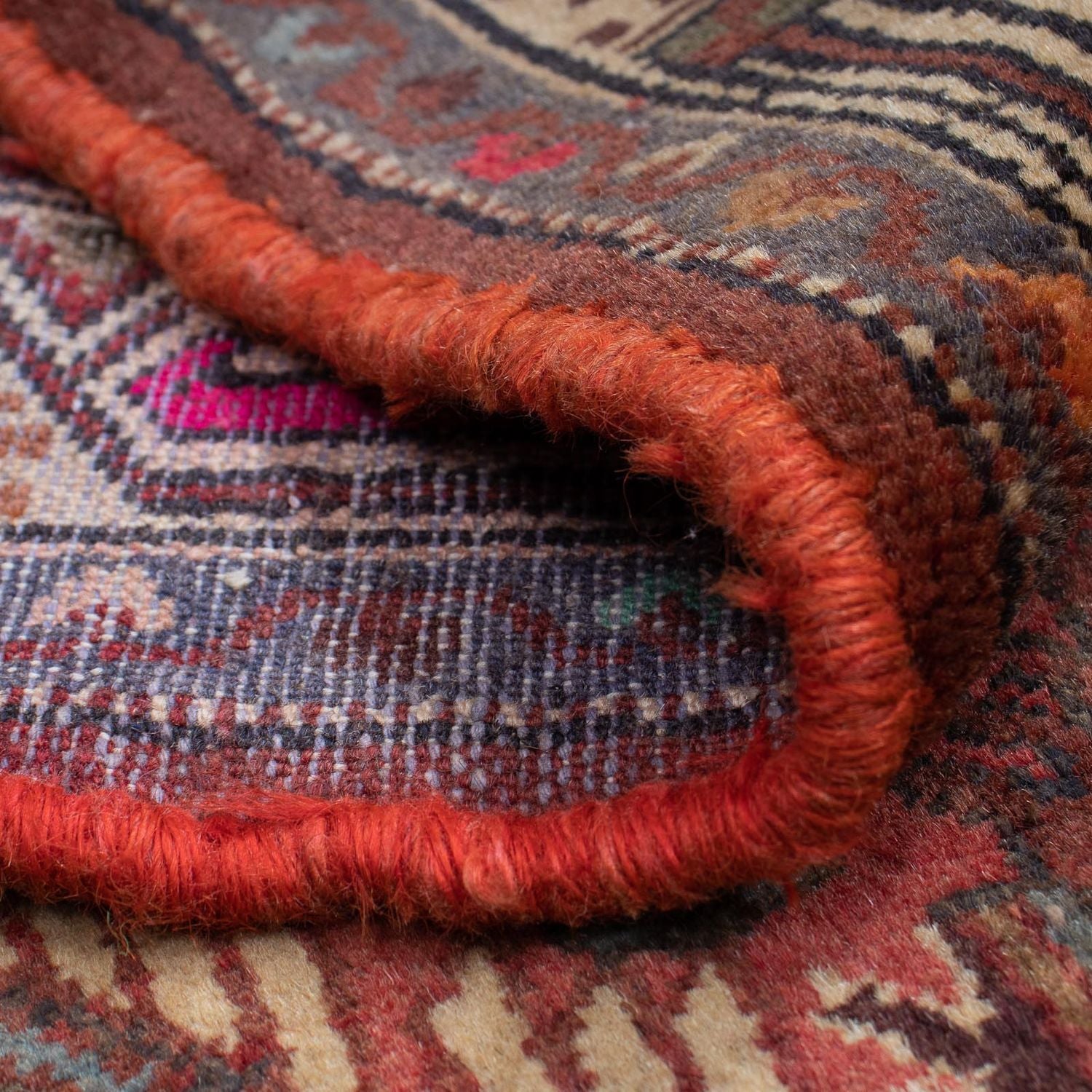 Tappeto Persero - Nomade - 116 x 77 cm - rosso scuro
