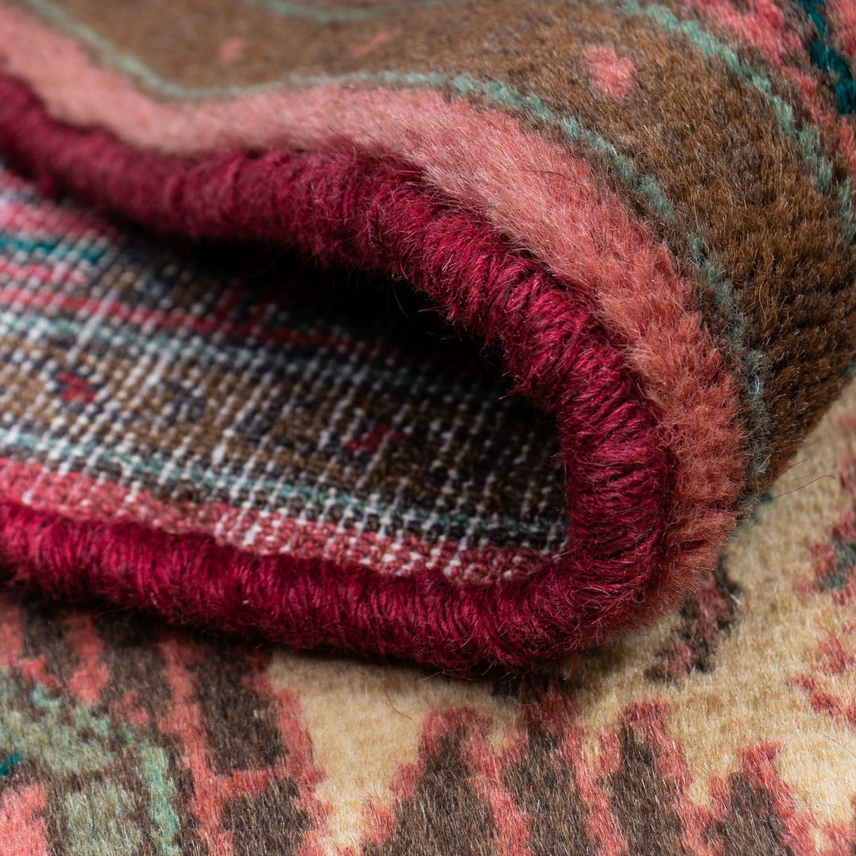 Tappeto Persero - Nomade - 135 x 80 cm - rosso chiaro