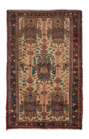 Tappeto Persero - Nomade - 124 x 81 cm - marrone chiaro