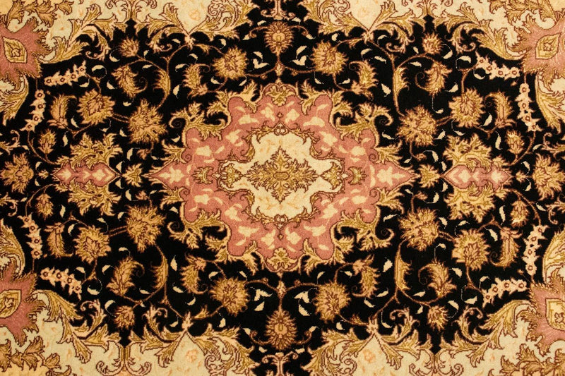 Tappeto Persero - Tabriz - Reale - 154 x 94 cm - nero