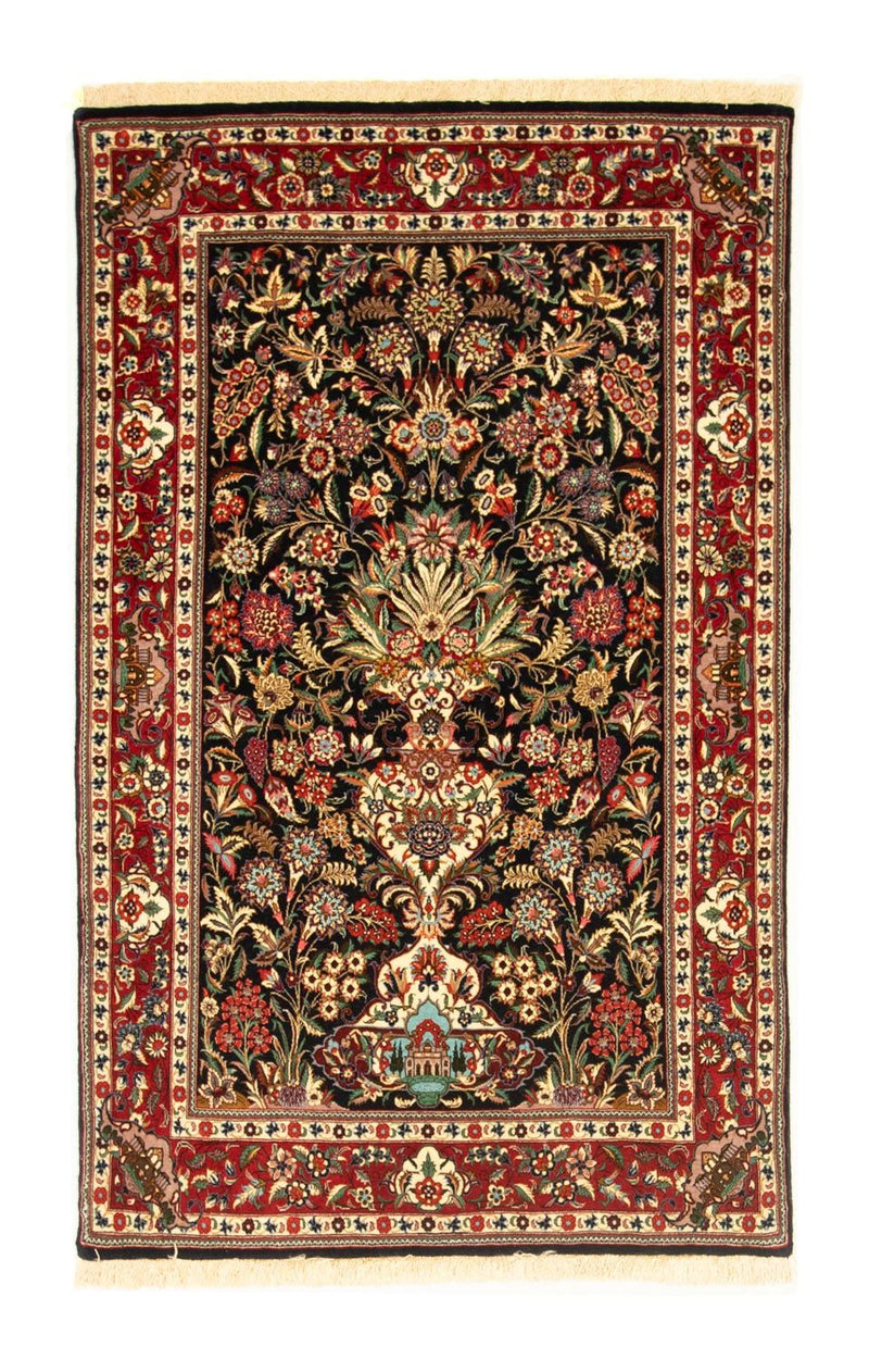 Tappeto Persero - Ghom - 163 x 107 cm - blu scuro