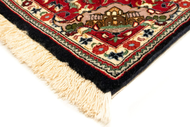Tappeto Persero - Ghom - 163 x 107 cm - blu scuro