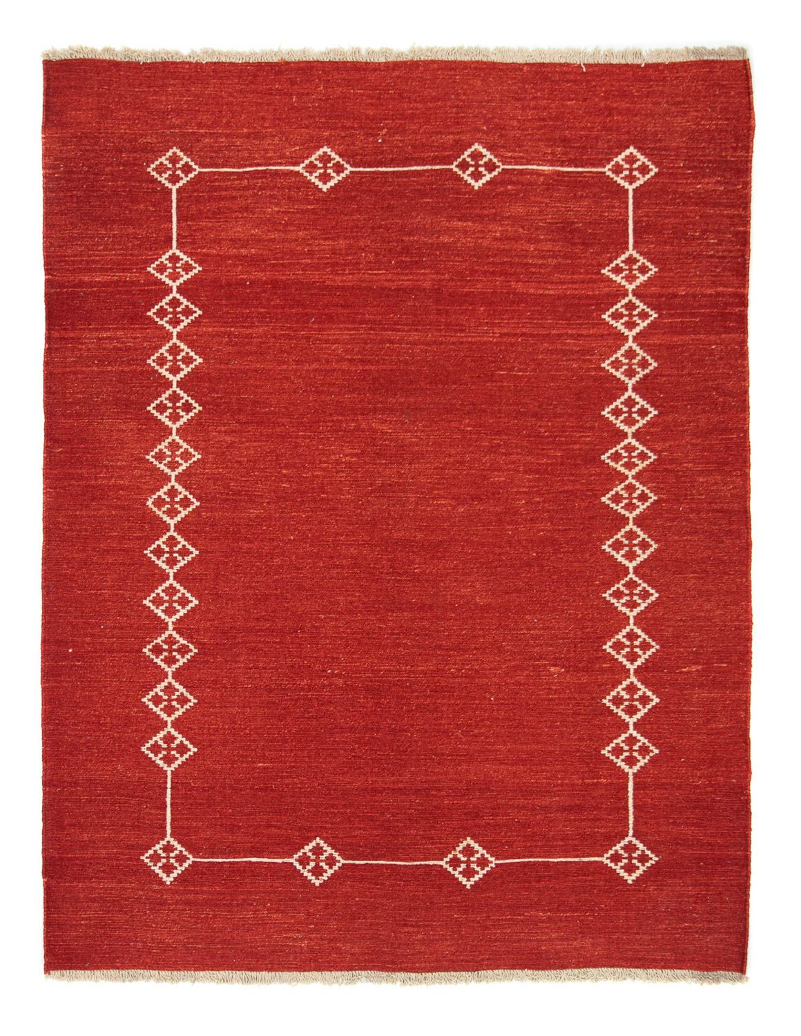 Tappeto Gabbeh - Persero - 194 x 150 cm - rosso