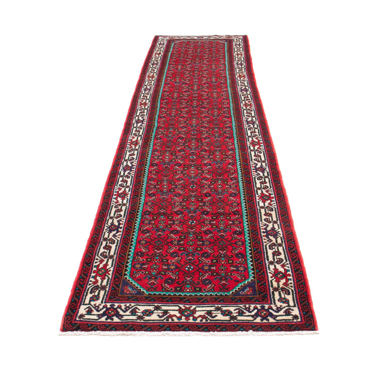 Tappeto corsia Tappeto Persero - Nomade - 397 x 84 cm - rosso scuro