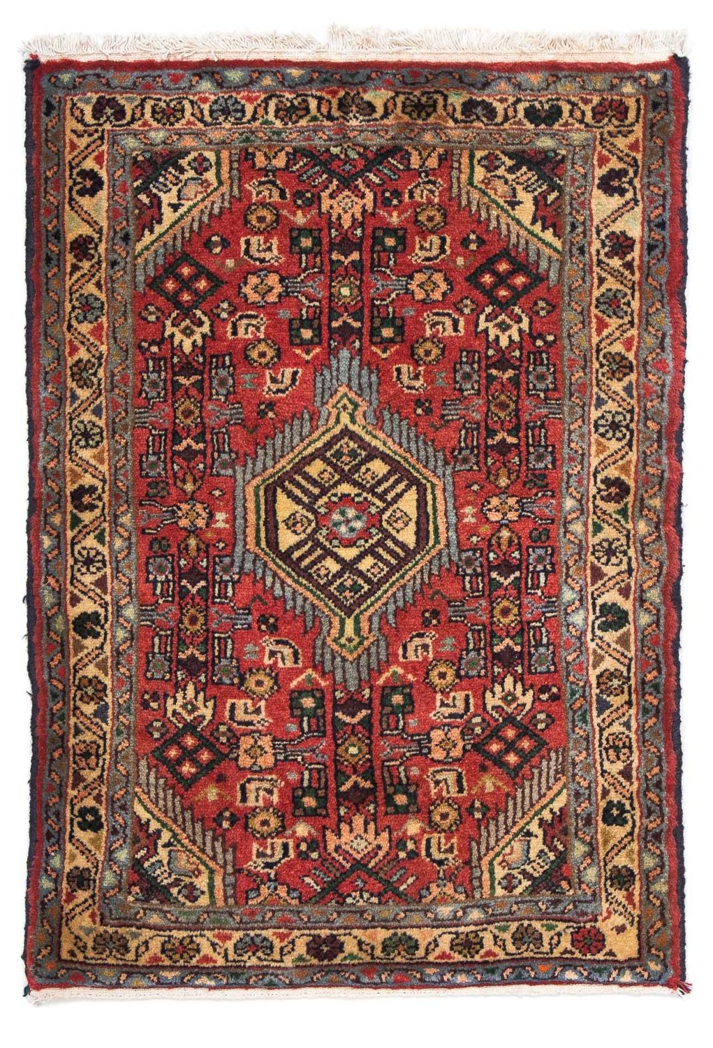 Tappeto Persero - Nomade - 87 x 62 cm - rosso scuro