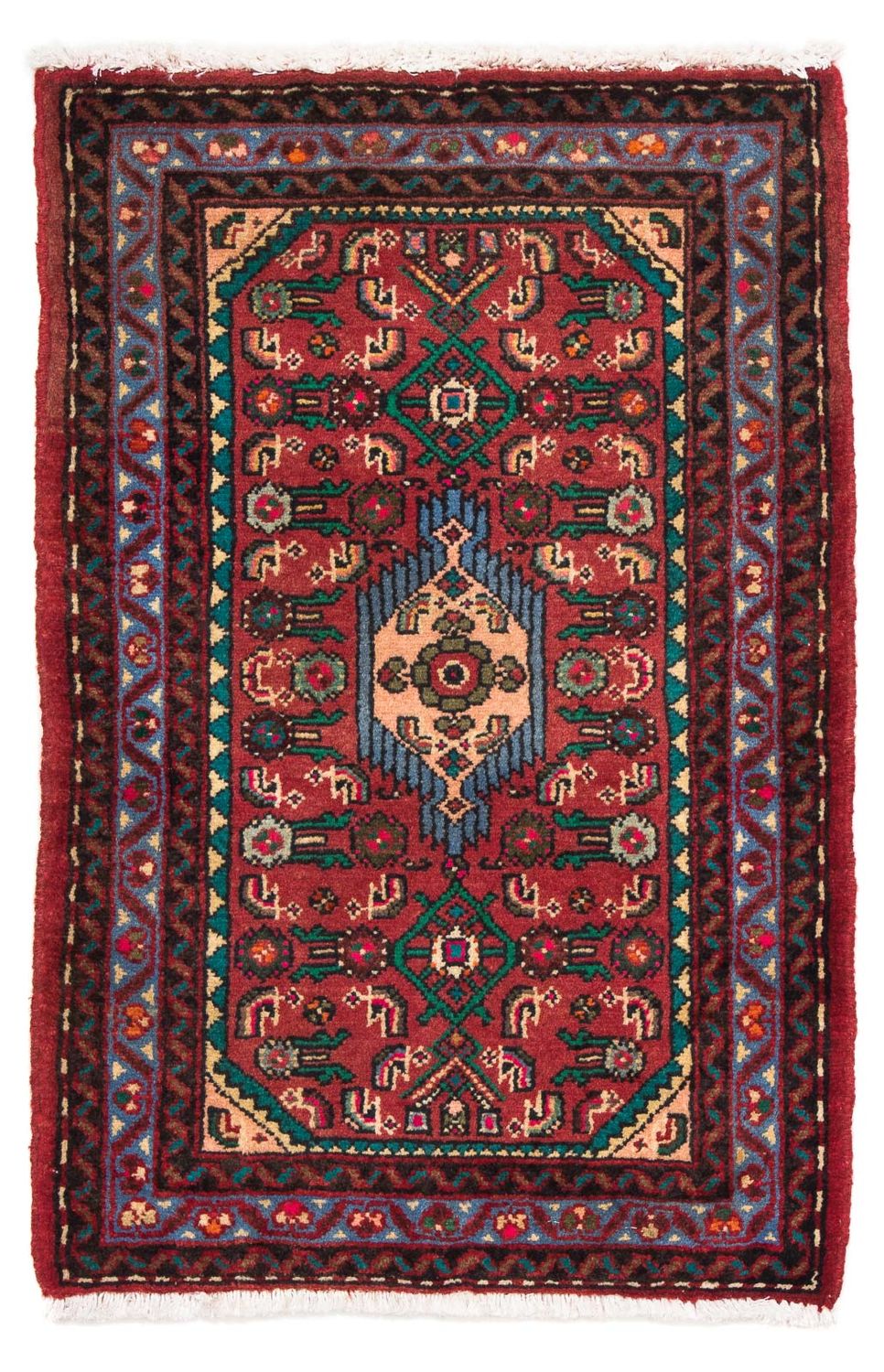 Tappeto Persero - Nomade - 92 x 61 cm - rosso scuro