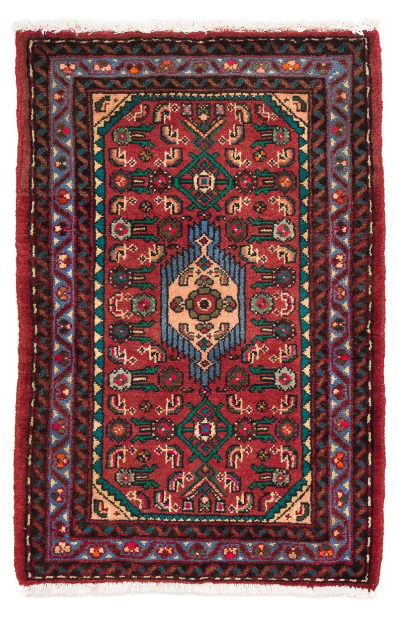 Tappeto Persero - Nomade - 92 x 61 cm - rosso scuro