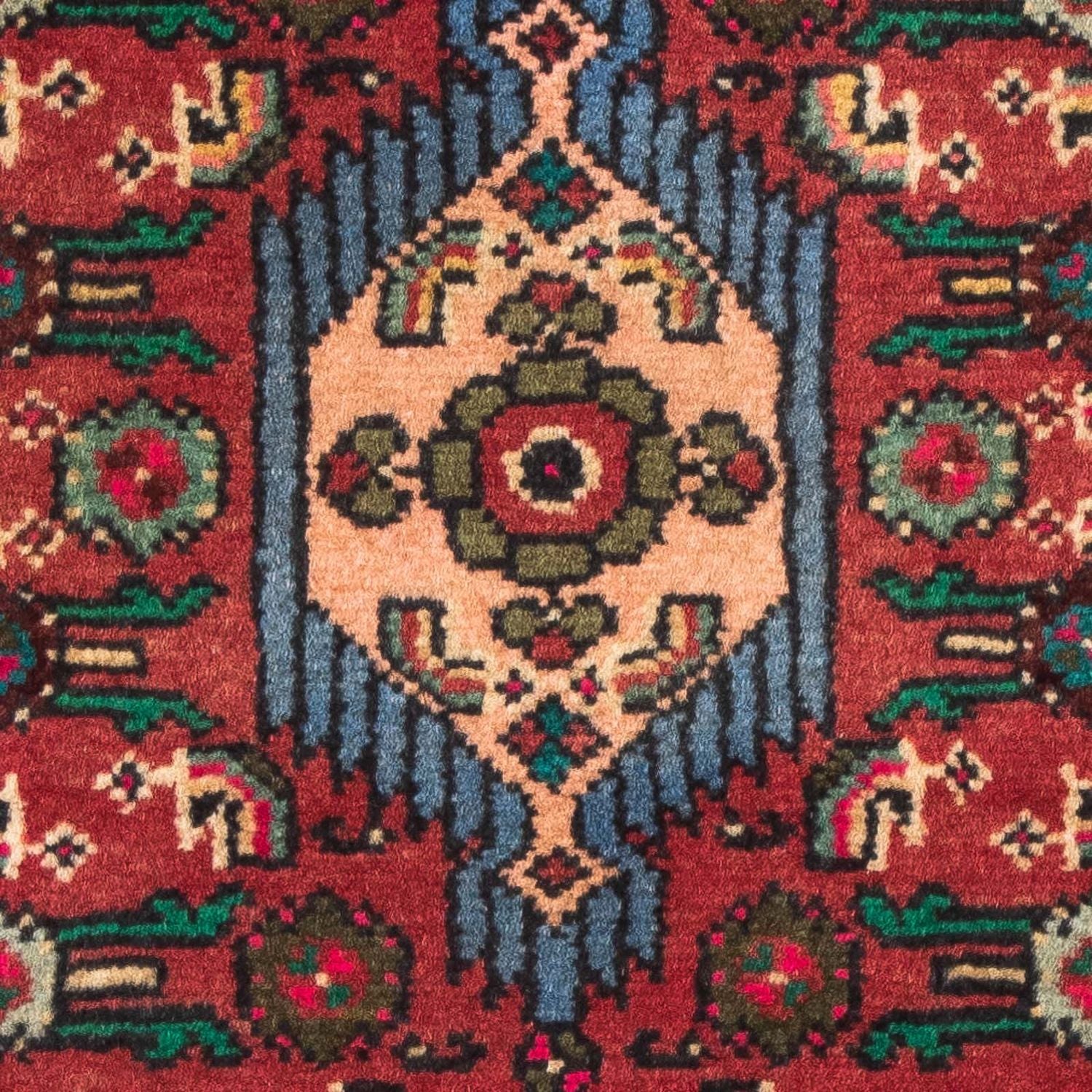 Tappeto Persero - Nomade - 92 x 61 cm - rosso scuro