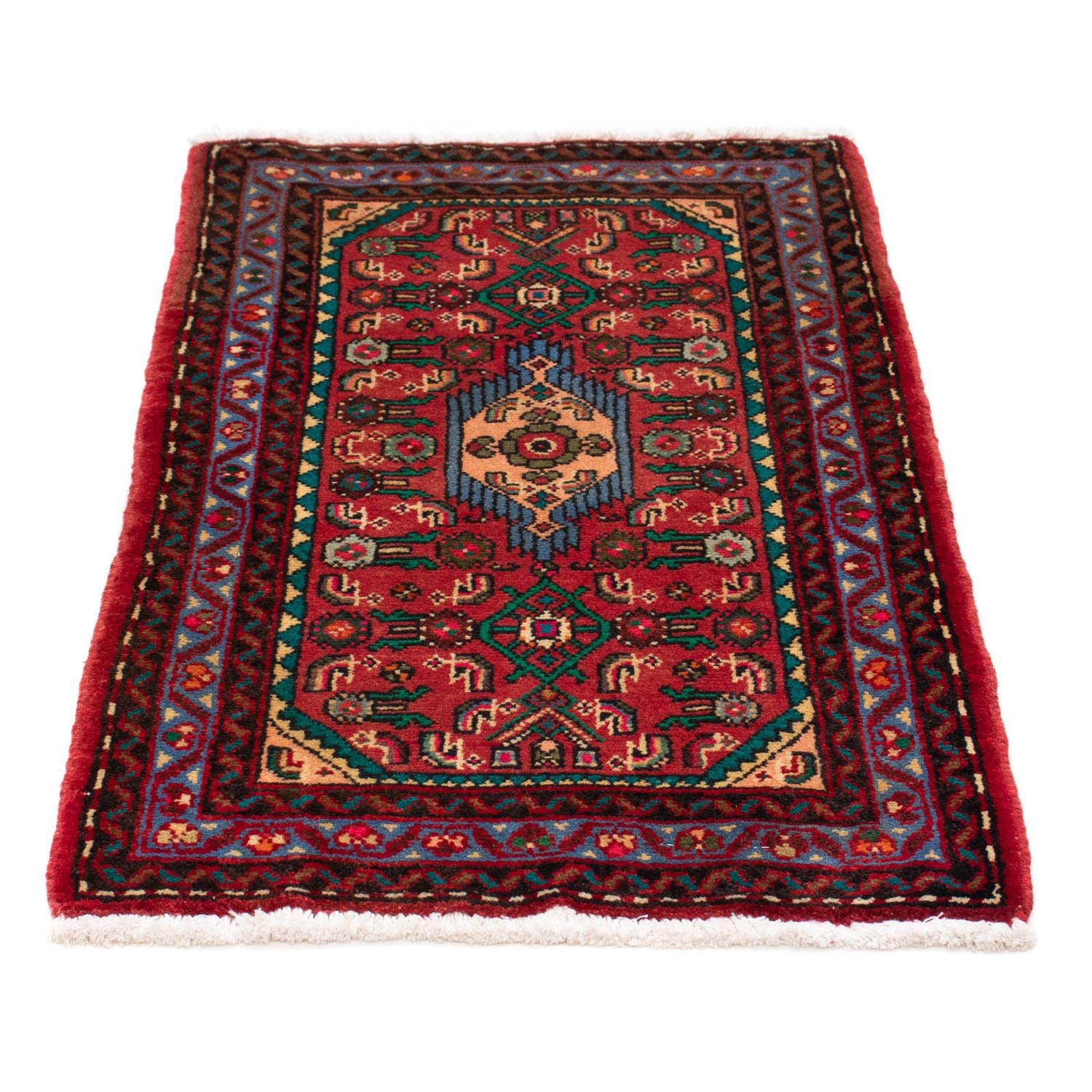 Tappeto Persero - Nomade - 92 x 61 cm - rosso scuro