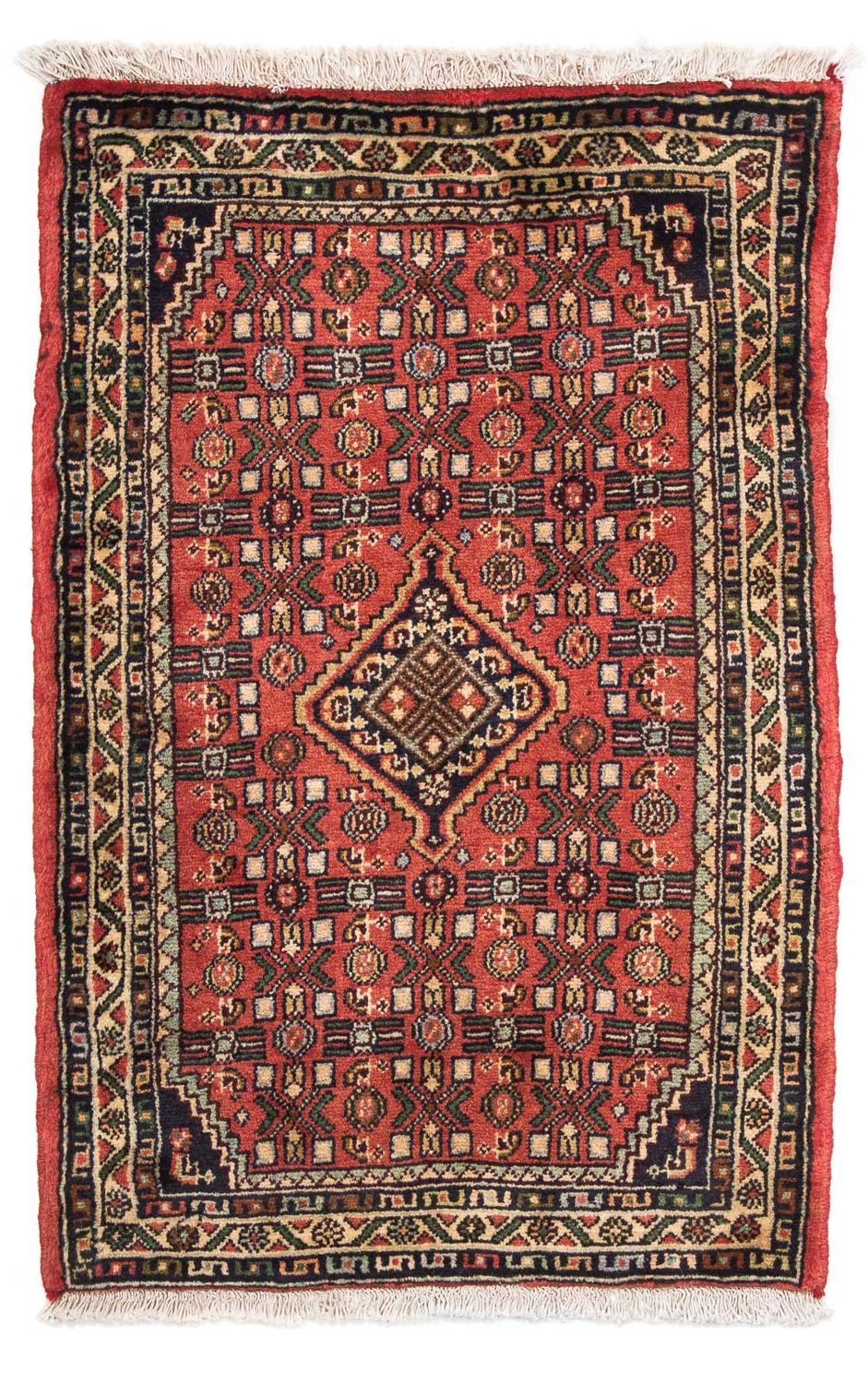 Tappeto Persero - Nomade - 95 x 63 cm - rosso scuro