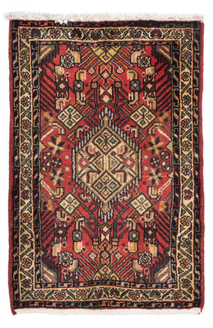 Tappeto Persero - Nomade - 93 x 63 cm - rosso scuro