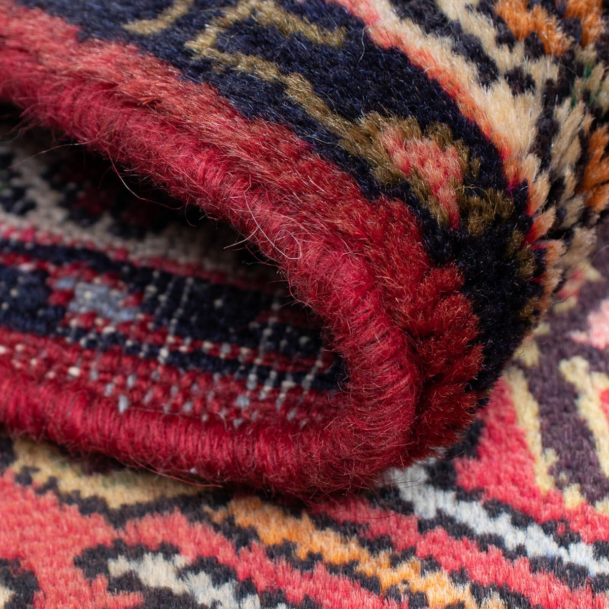 Tappeto Persero - Nomade - 93 x 63 cm - rosso scuro