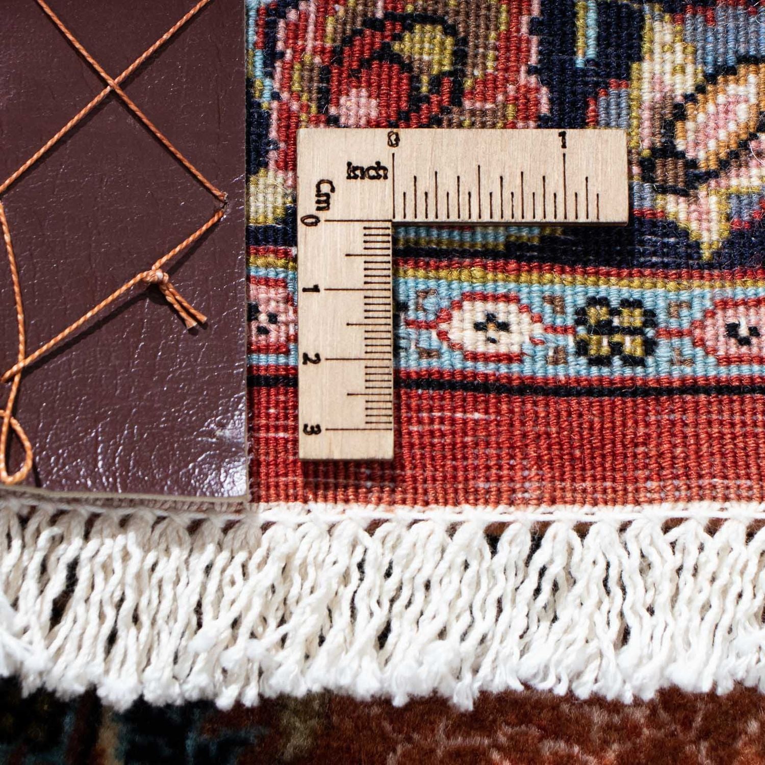 Tappeto corsia Tappeto Persero - Ghom - 192 x 67 cm - ruggine