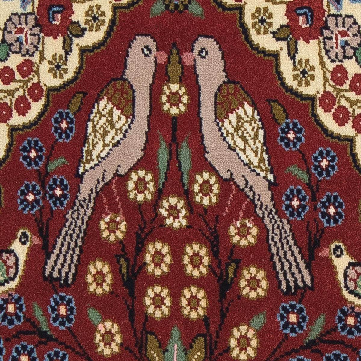 Tappeto Persero - Classico - 104 x 63 cm - rosso scuro