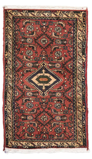 Tappeto Persero - Nomade - 88 x 64 cm - rosso scuro