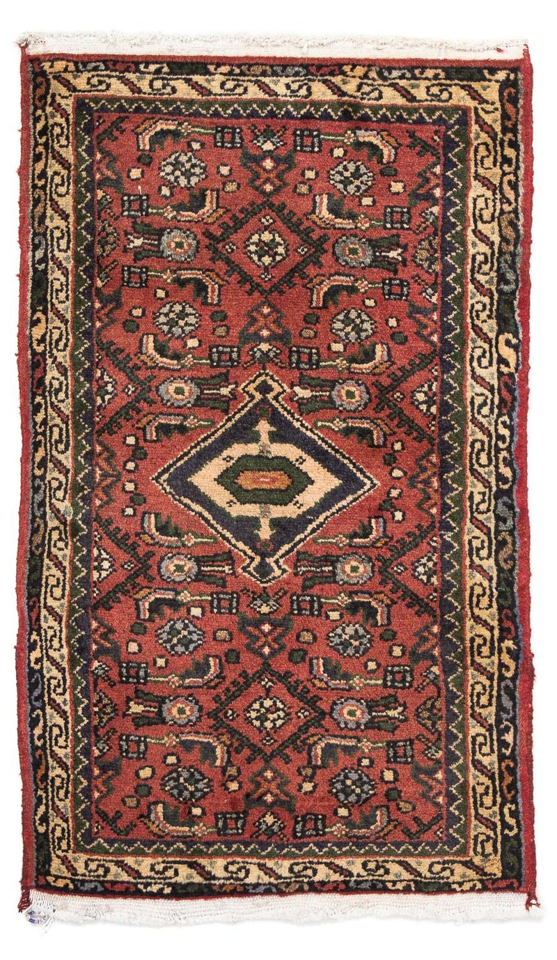 Tappeto Persero - Nomade - 88 x 64 cm - rosso scuro