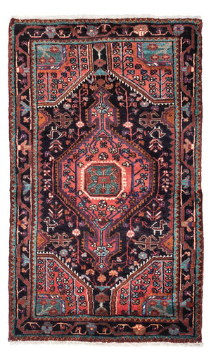 Tappeto Persero - Nomade - 142 x 89 cm - blu scuro