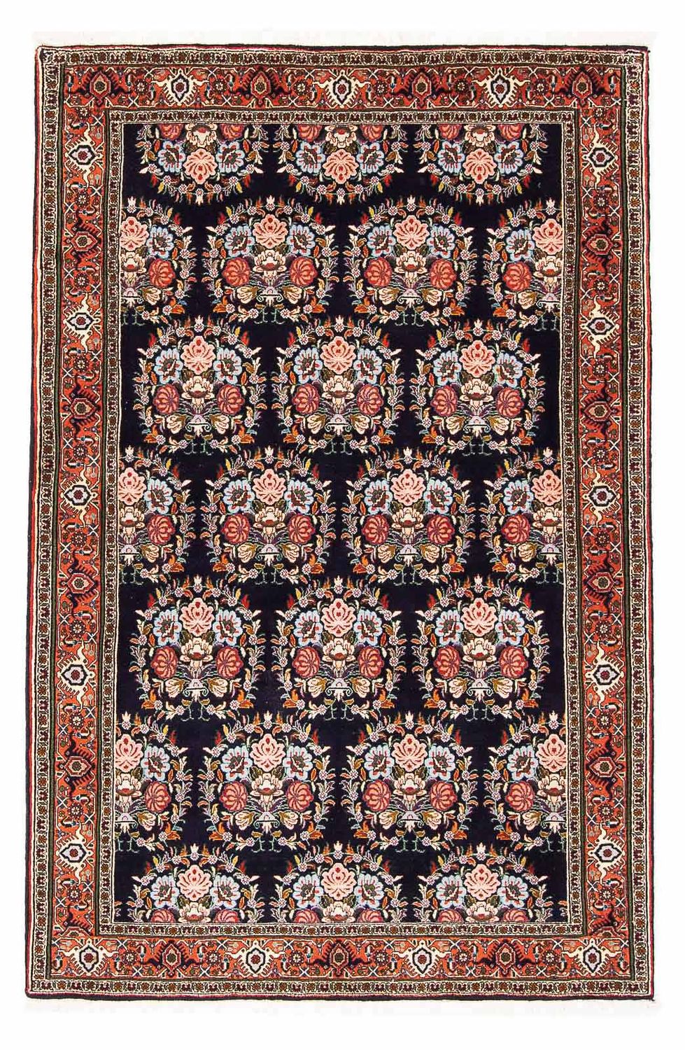 Tappeto Persero - Bidjar - 172 x 112 cm - blu scuro