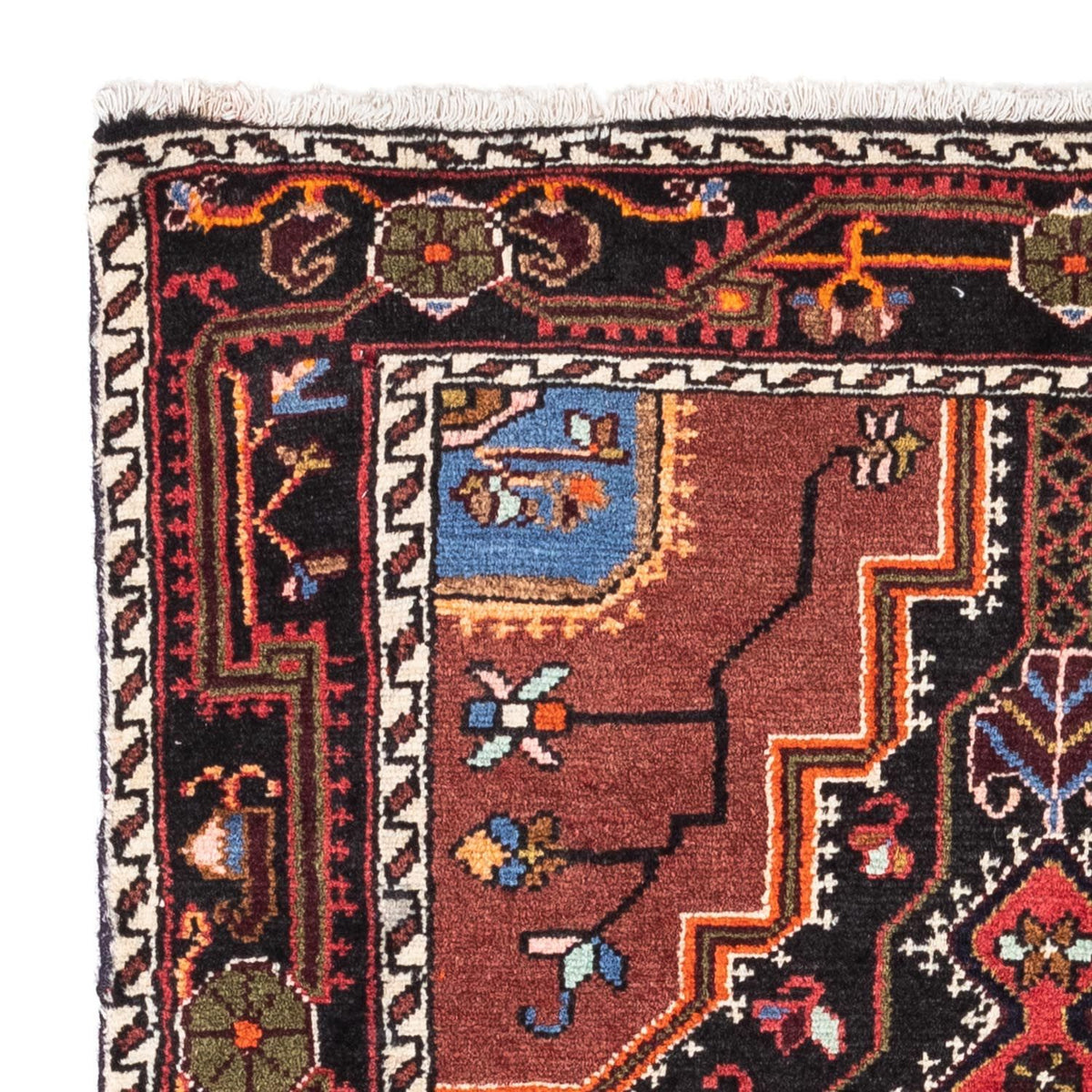 Tappeto Persero - Nomade - 125 x 79 cm - blu scuro