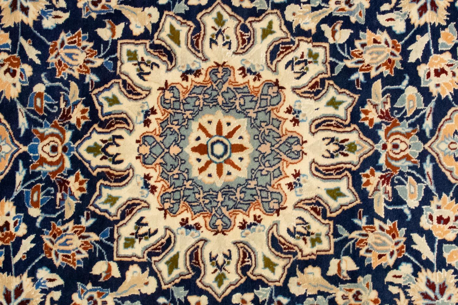 Tappeto Persero - Nain - Premio - 143 x 92 cm - blu scuro