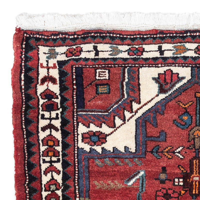 Tappeto Persero - Nomade - 116 x 84 cm - rosso scuro