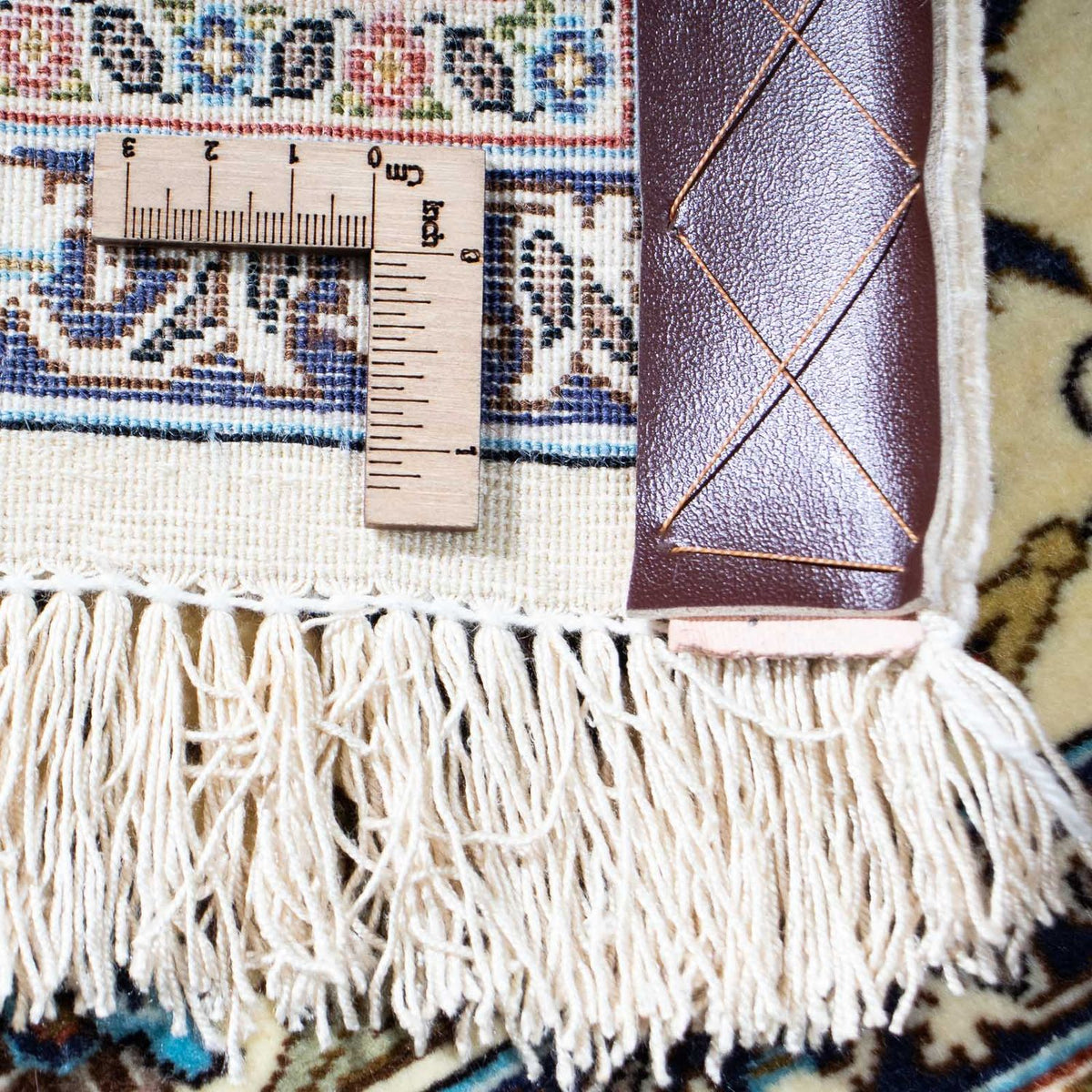 Tappeto Persero - Ghom - 215 x 137 cm - beige