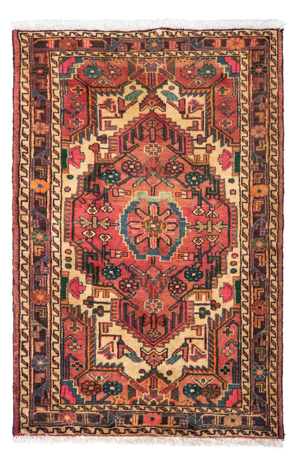 Tappeto Persero - Classico - 125 x 84 cm - rosso chiaro