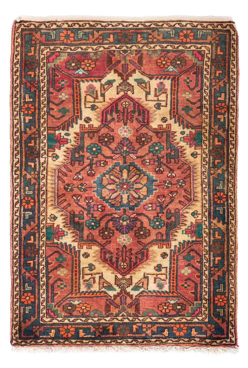Tappeto Persero - Nomade - 123 x 87 cm - rosso chiaro