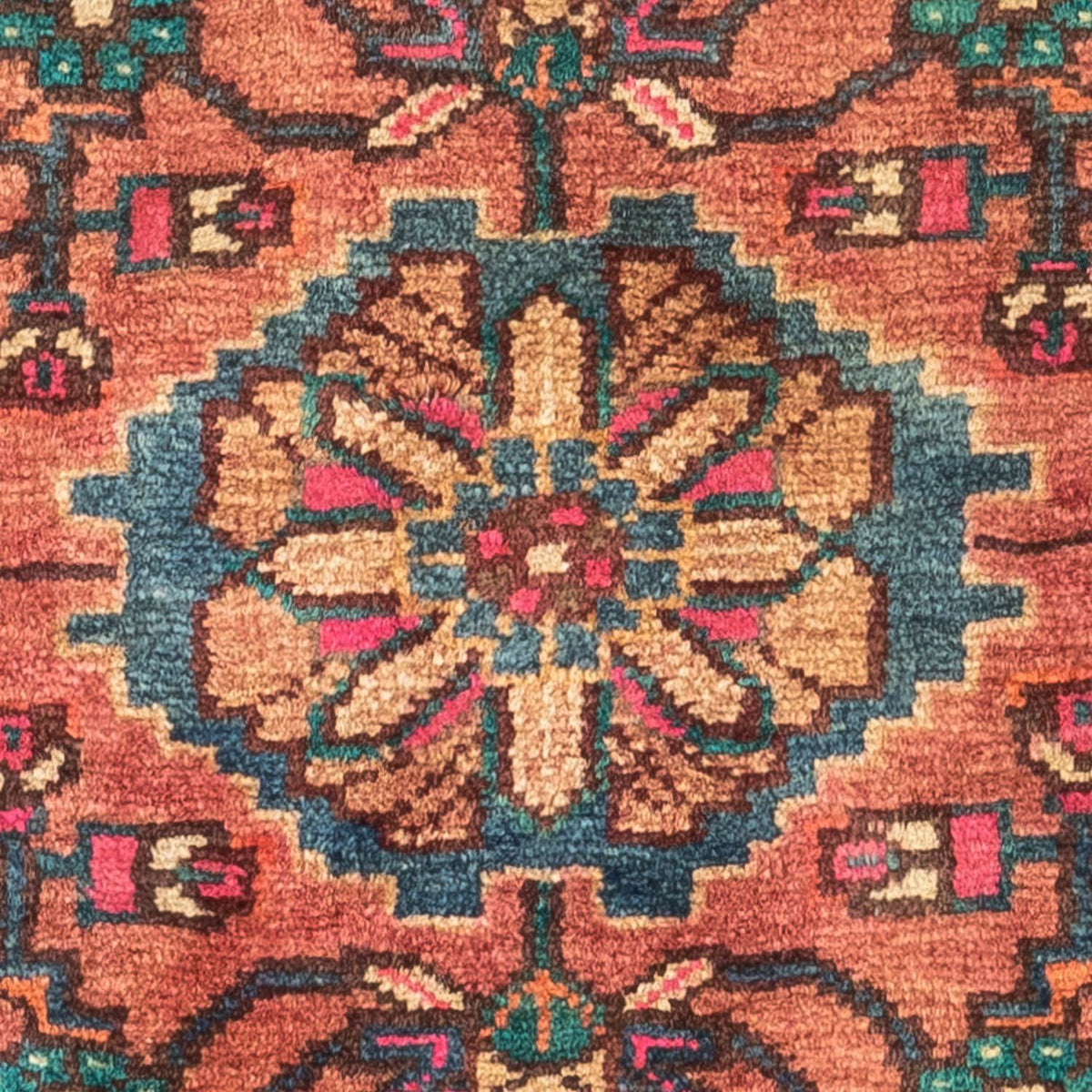 Tappeto Persero - Nomade - 123 x 87 cm - rosso chiaro