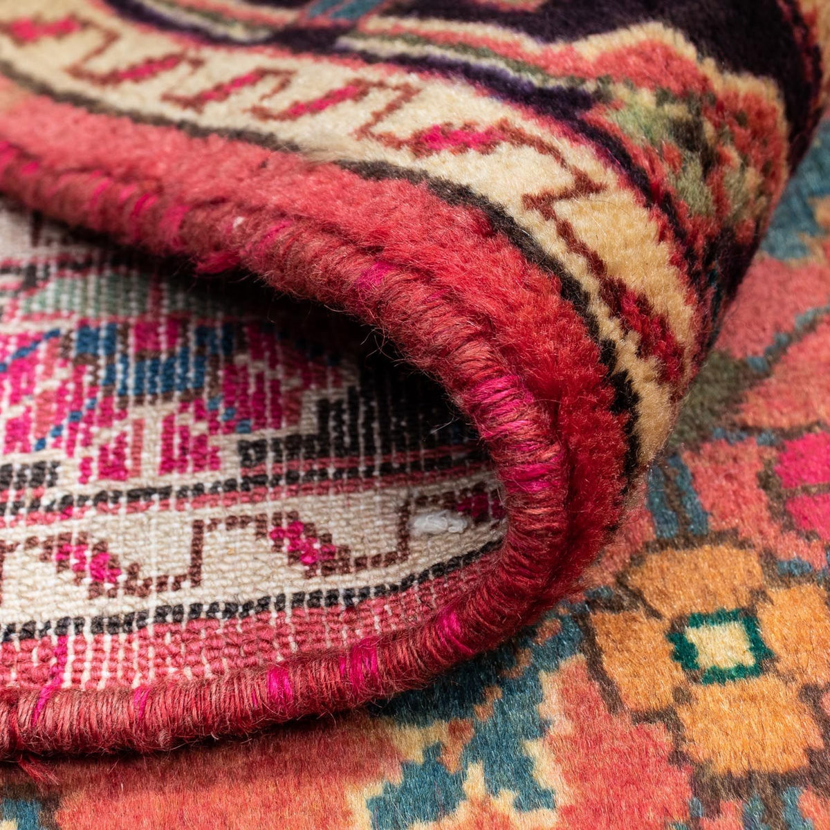 Tappeto Persero - Nomade - 131 x 94 cm - rosso chiaro