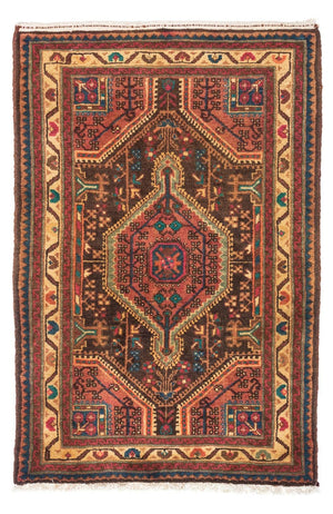 Tappeto Persero - Nomade - 120 x 80 cm - rosso chiaro