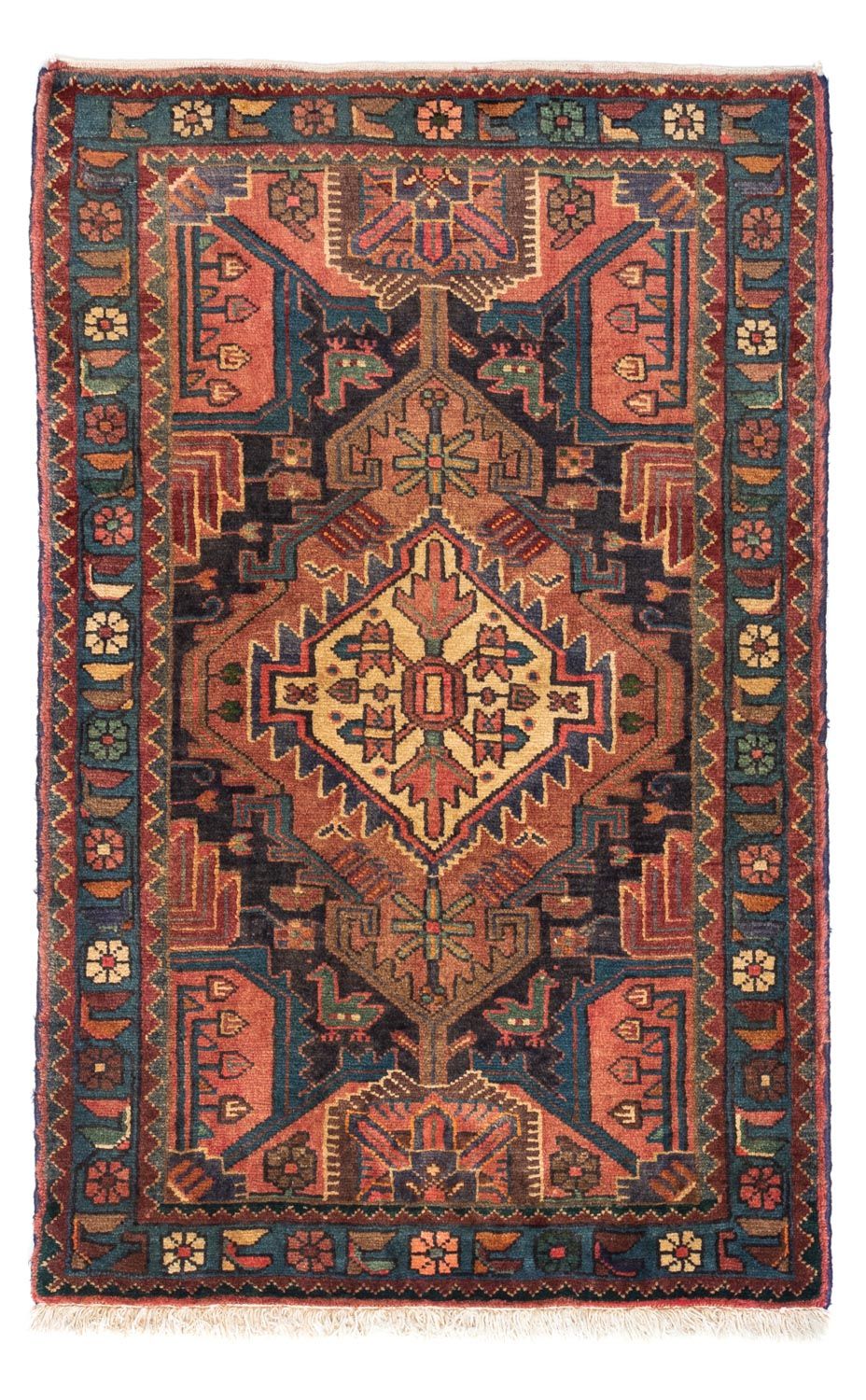 Tappeto Persero - Nomade - 126 x 80 cm - rosso chiaro