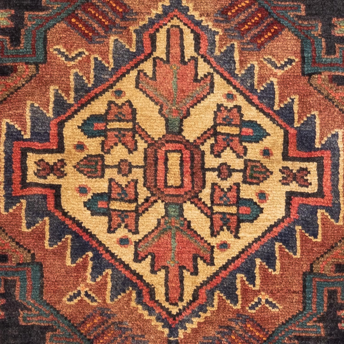 Tappeto Persero - Nomade - 126 x 80 cm - rosso chiaro