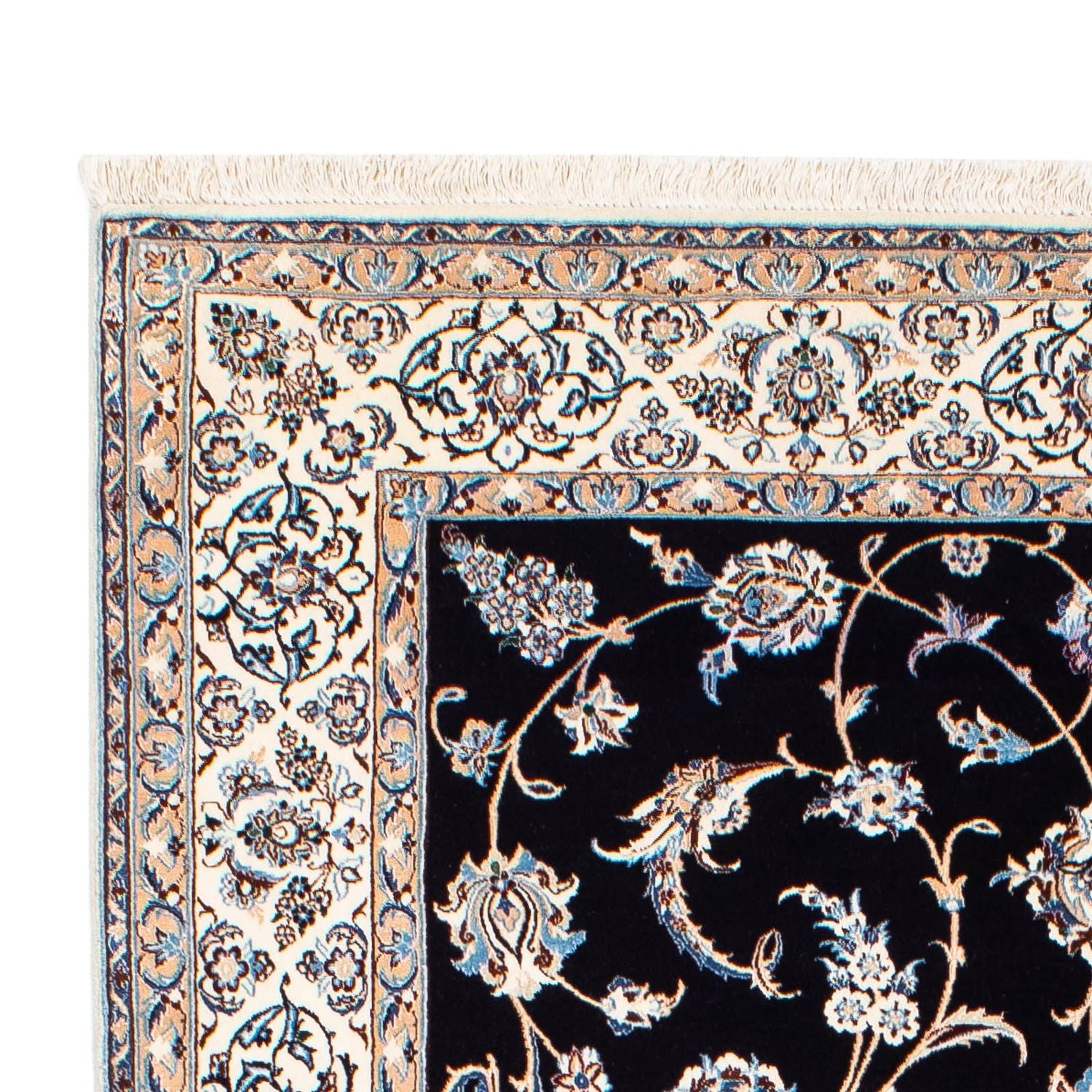 Tappeto Persero - Nain - Premio - 208 x 127 cm - blu scuro
