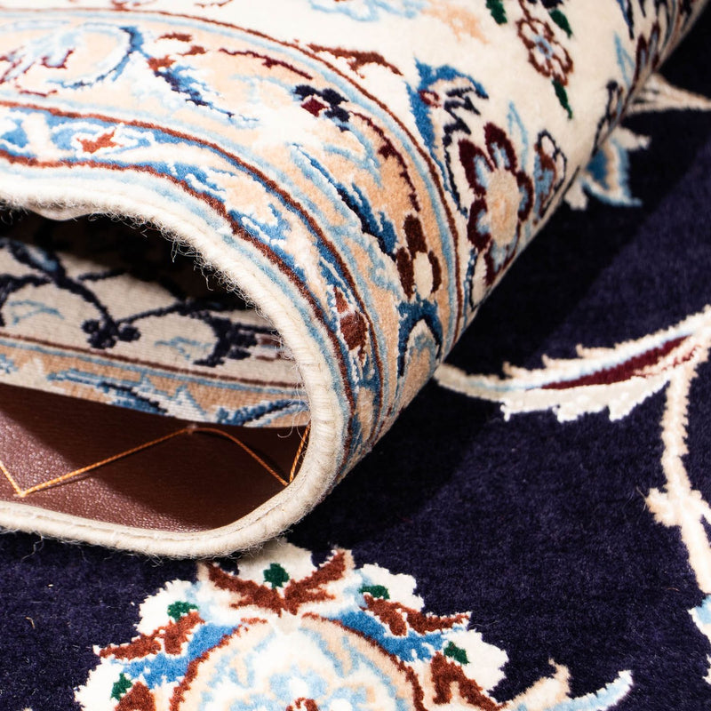 Tappeto Persero - Nain - Premio - 208 x 127 cm - blu scuro