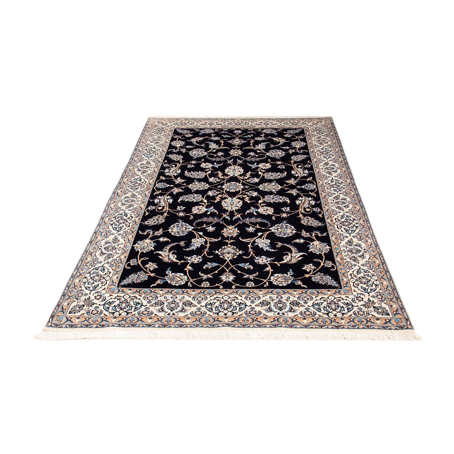 Tappeto Persero - Nain - Premio - 208 x 127 cm - blu scuro