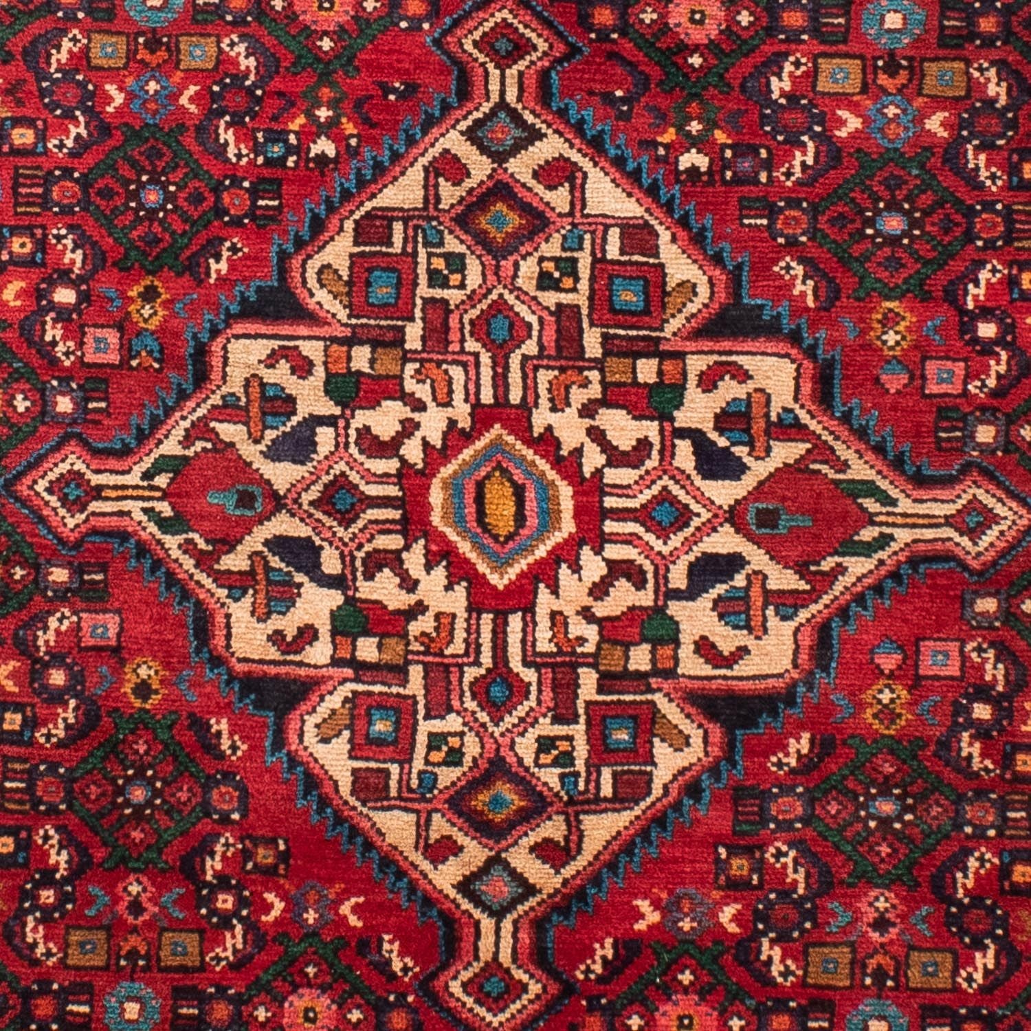 Tappeto Persero - Nomade - 218 x 156 cm - rosso scuro