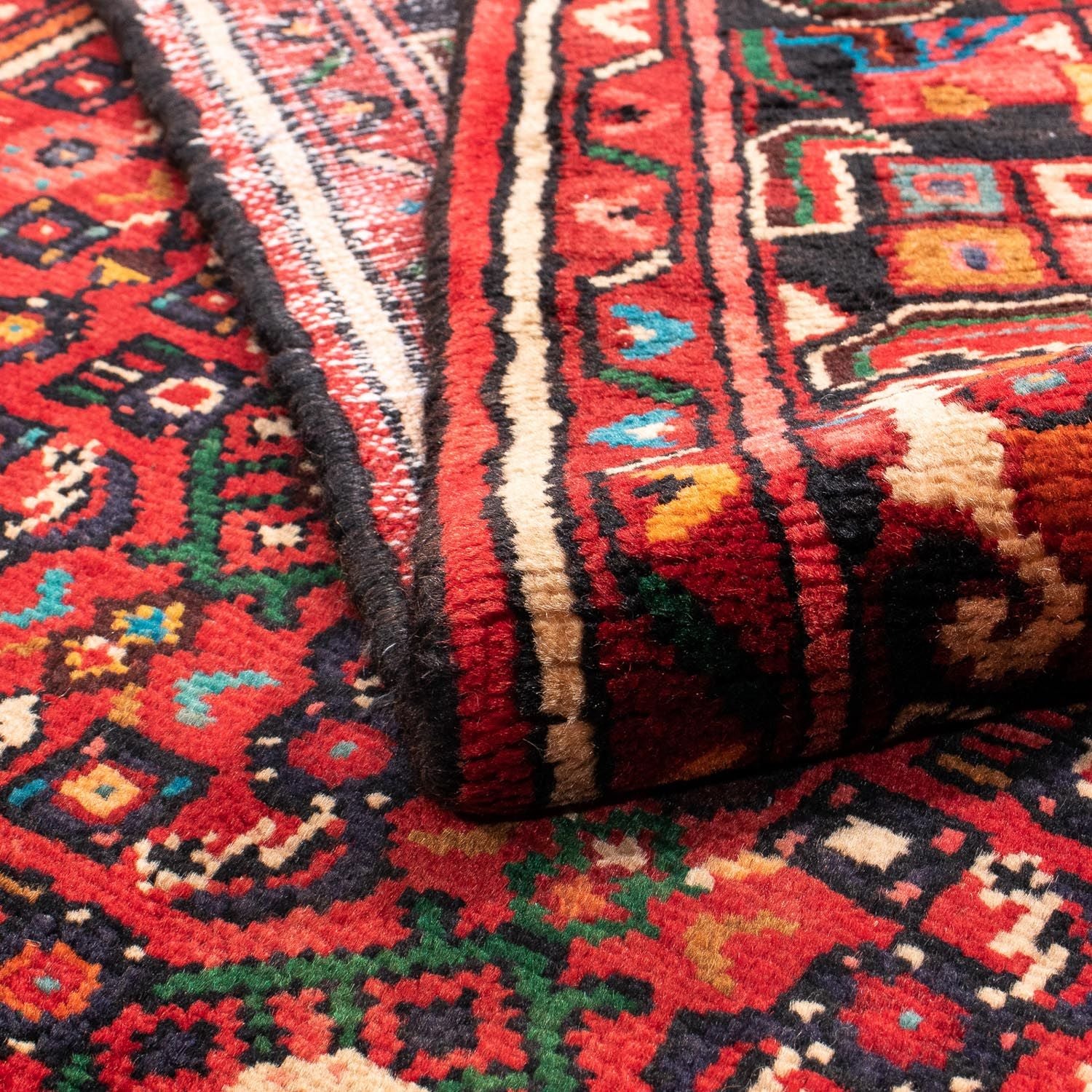 Tappeto Persero - Nomade - 218 x 156 cm - rosso scuro