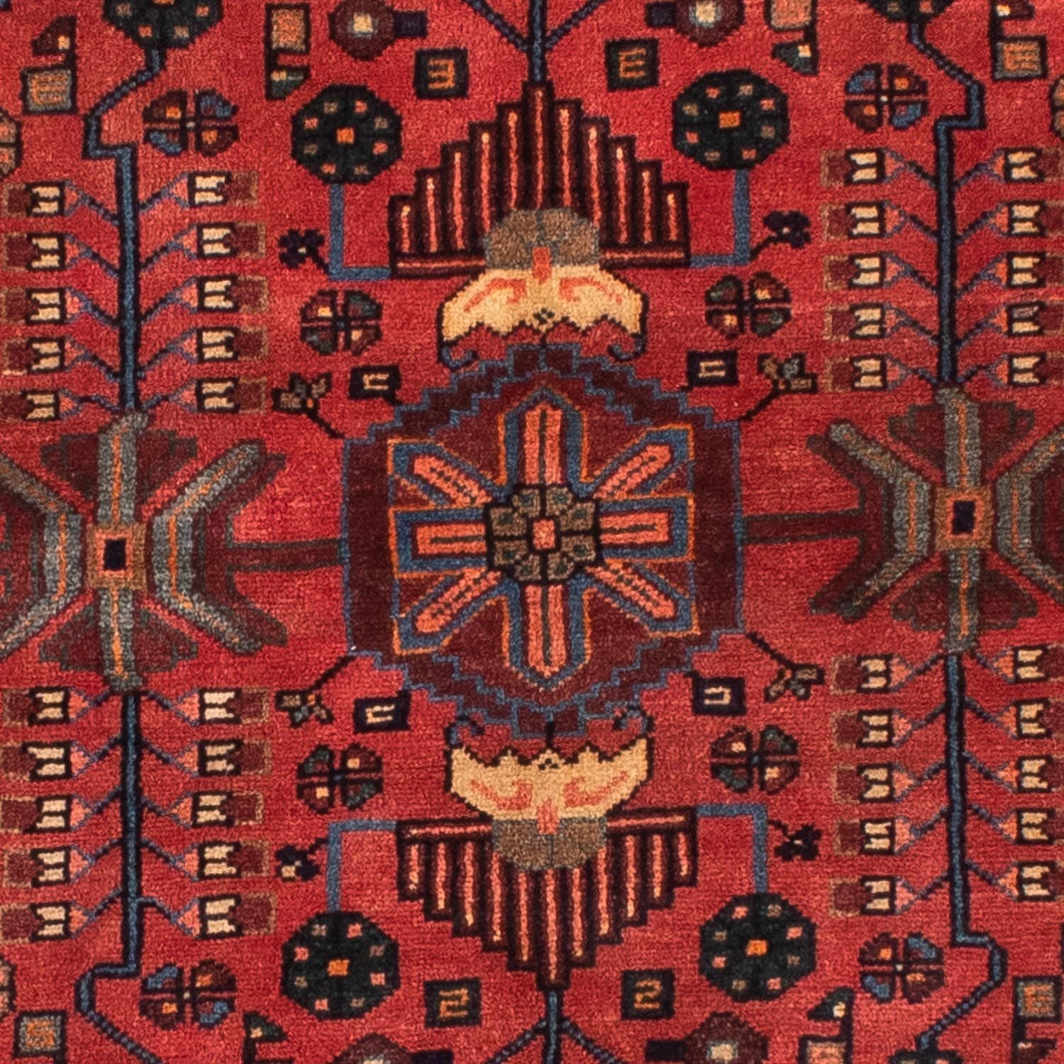 Tappeto Persero - Nomade - 230 x 136 cm - rosso scuro