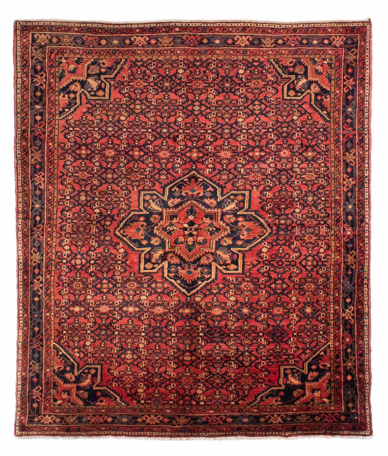 Tappeto Persero - Nomade - 210 x 165 cm - rosso scuro
