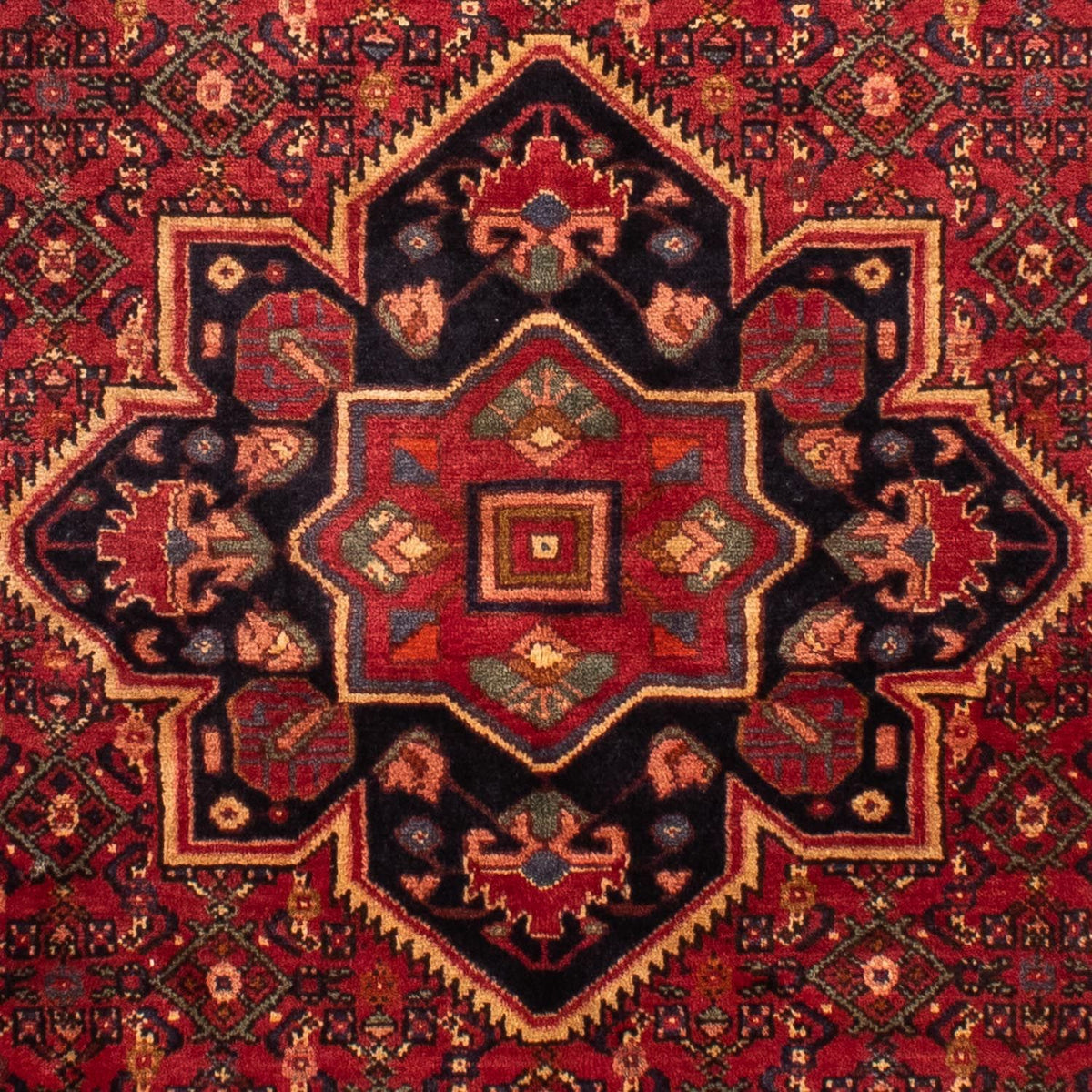 Tappeto Persero - Nomade - 211 x 165 cm - rosso scuro