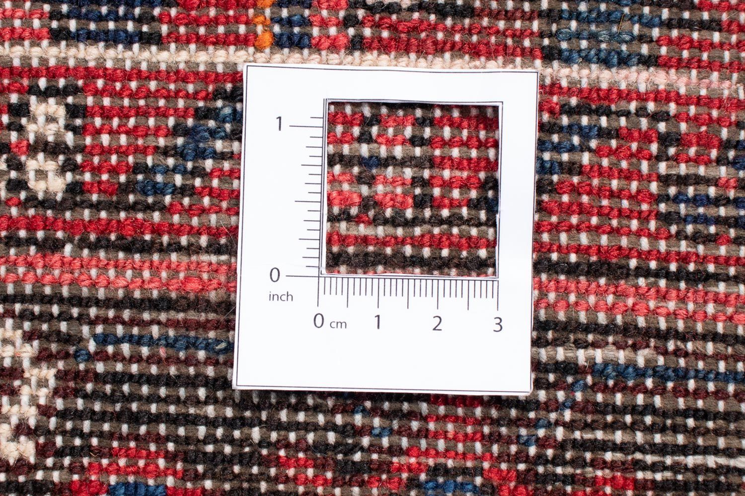 Tappeto Persero - Nomade - 203 x 157 cm - rosso scuro