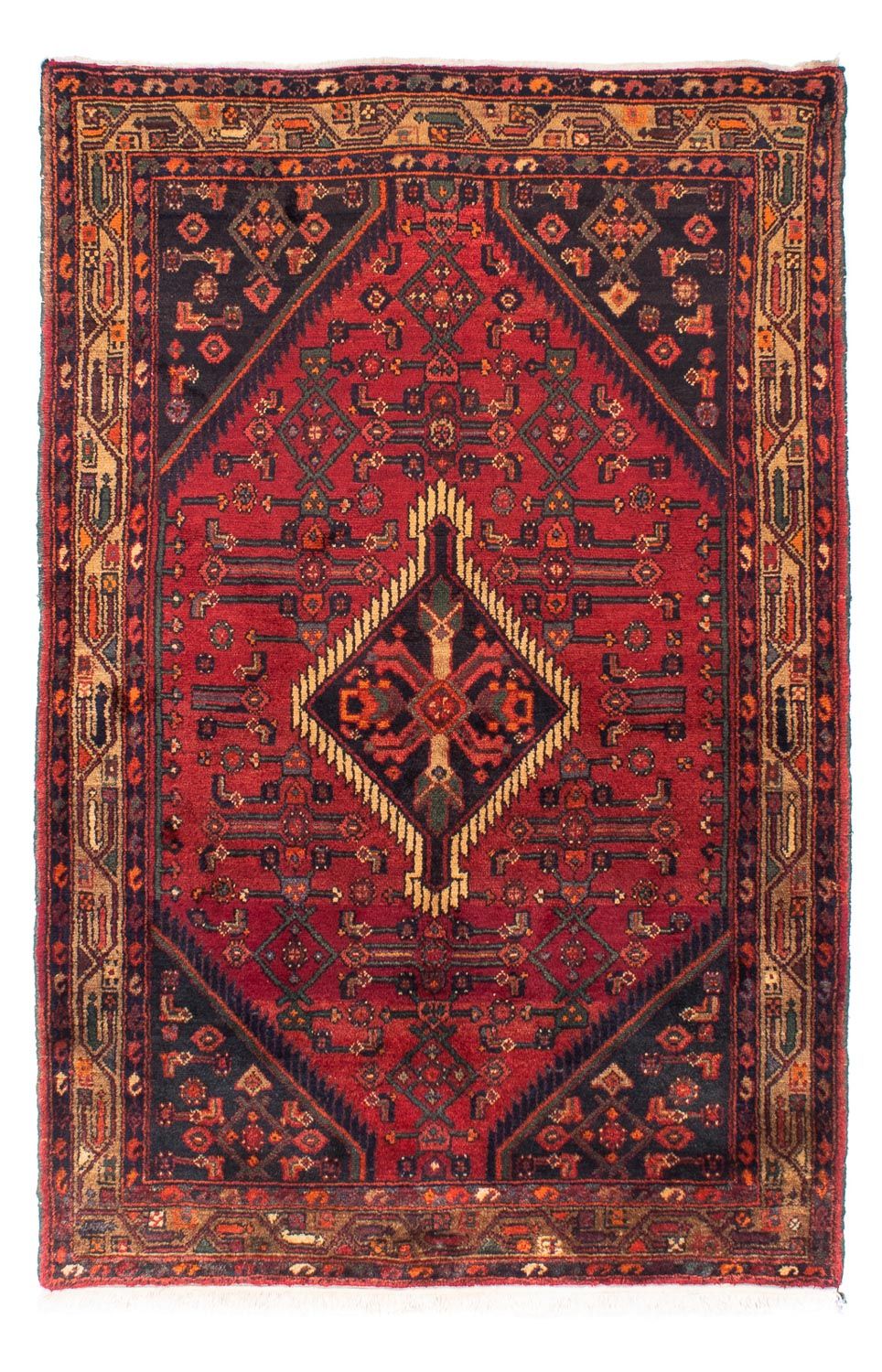 Tappeto Persero - Nomade - 221 x 144 cm - rosso scuro