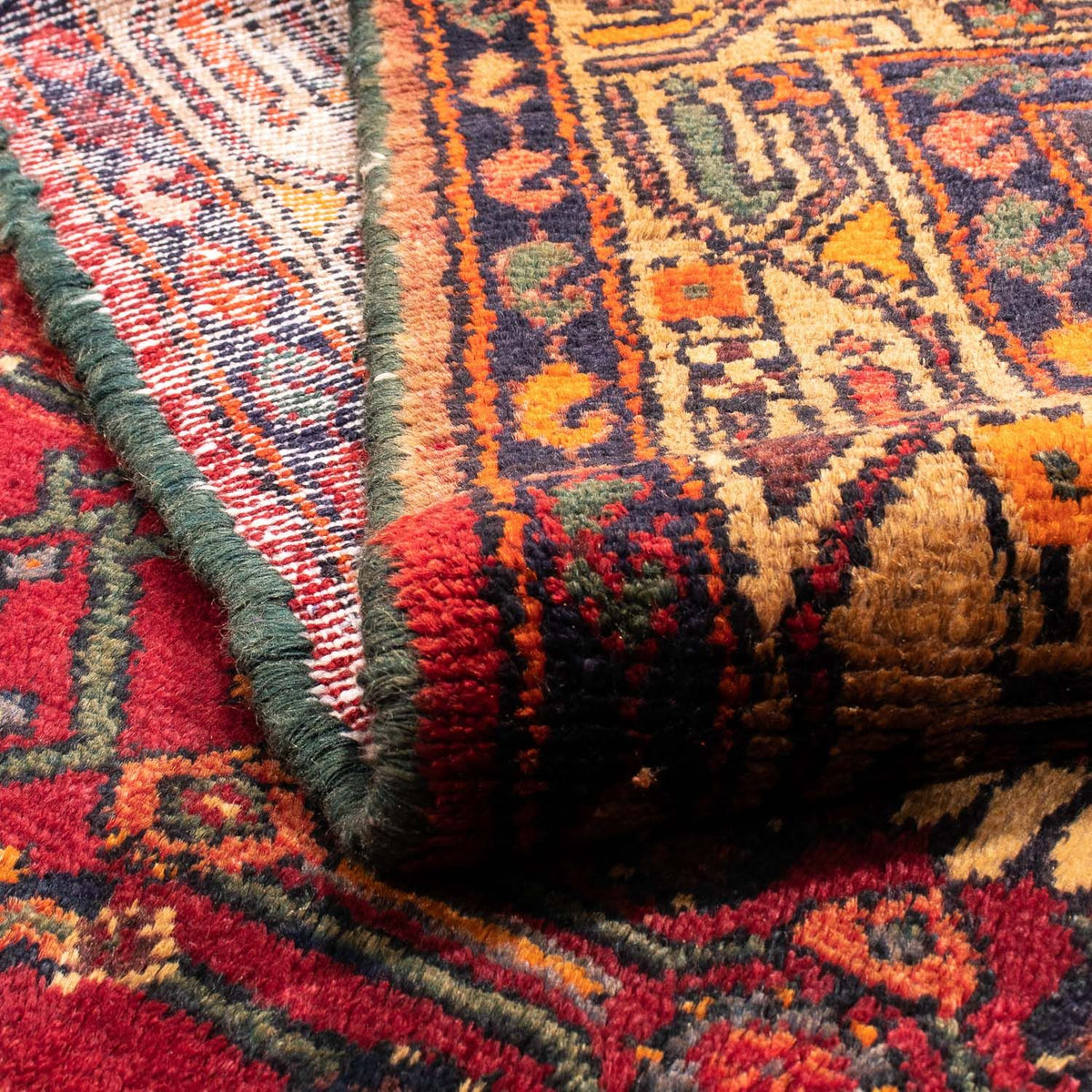 Tappeto Persero - Nomade - 221 x 144 cm - rosso scuro