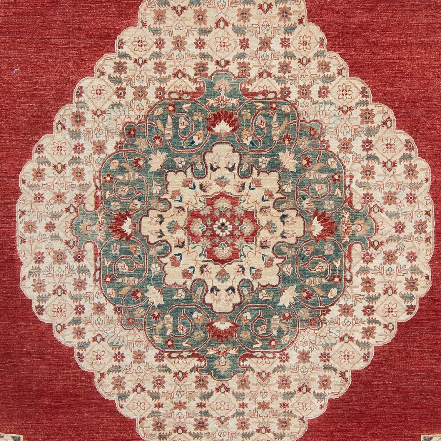Tappeto Ziegler - 304 x 240 cm - rosso scuro
