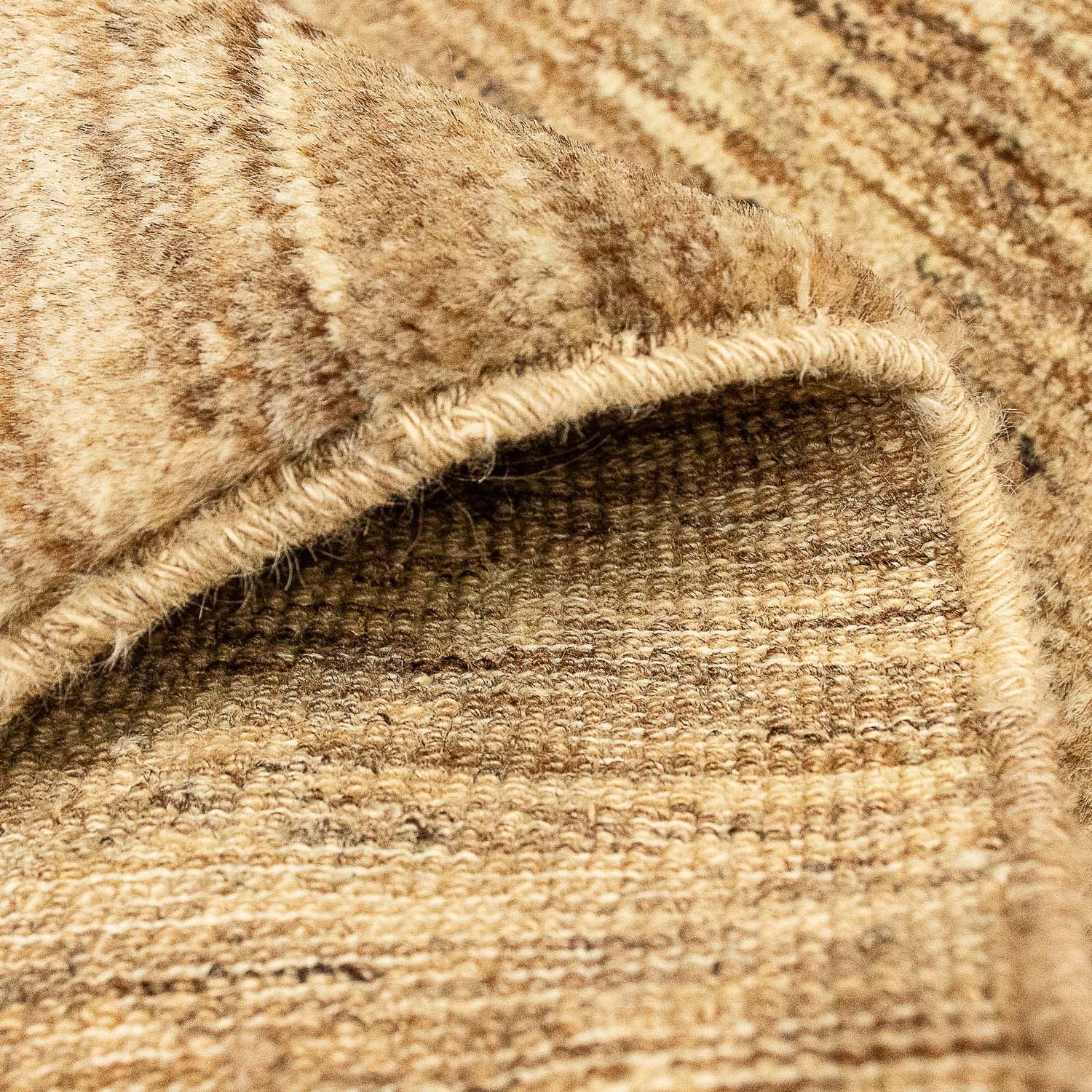 Tappeto Gabbeh - Indus - 94 x 64 cm - marrone chiaro