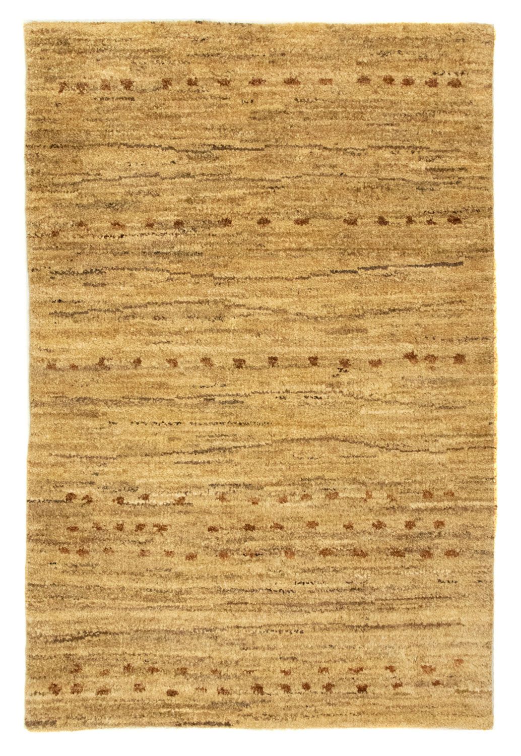 Tappeto Gabbeh - Indus - 93 x 61 cm - beige