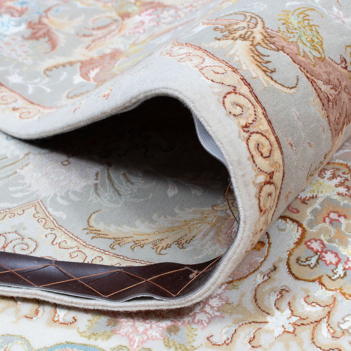 Tappeto Persero - Tabriz - Premio - 340 x 246 cm - beige