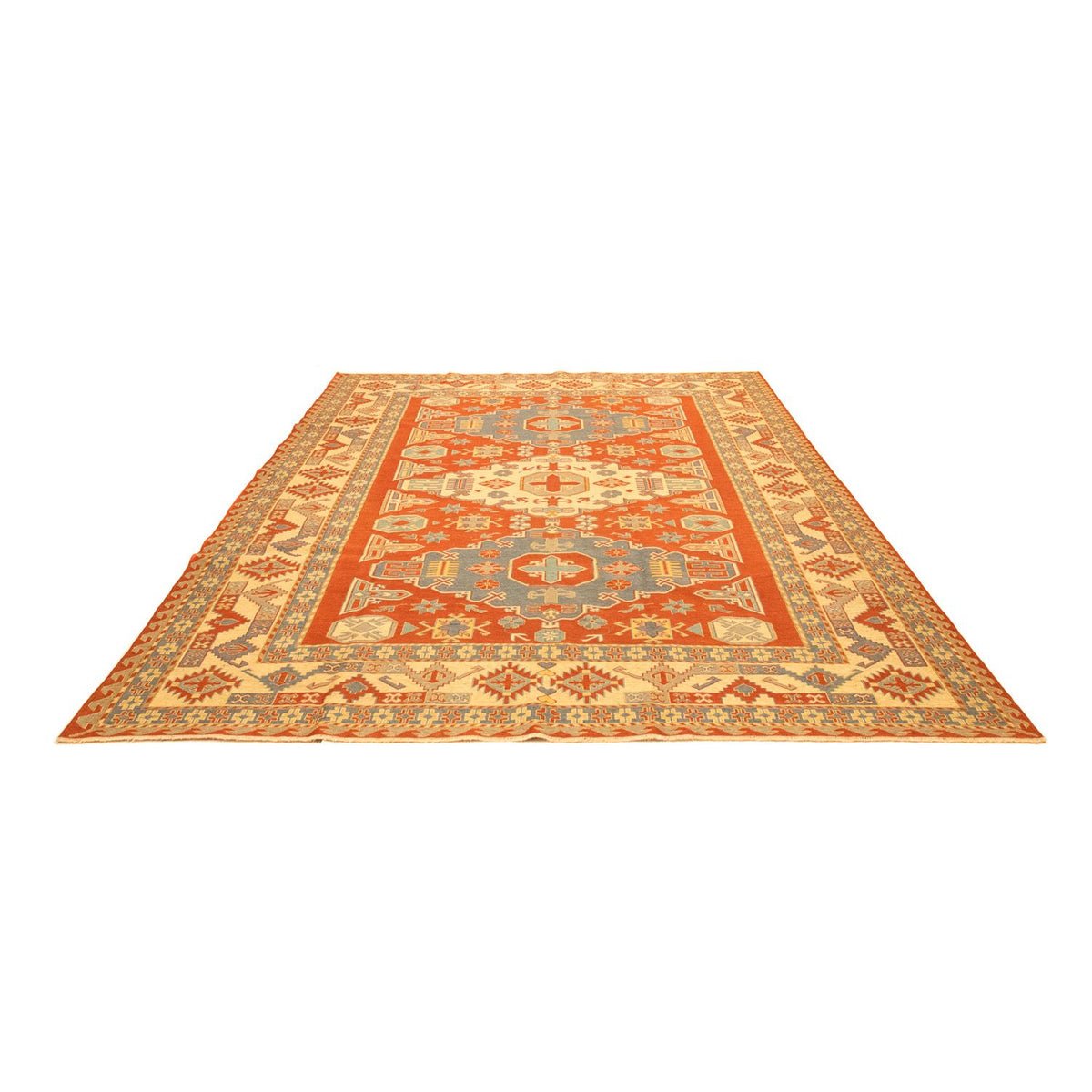 Tappeto Kelim - Orientale - 255 x 208 cm - arancione