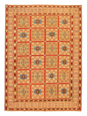 Tappeto Kelim - Orientale - 226 x 180 cm - rosso scuro
